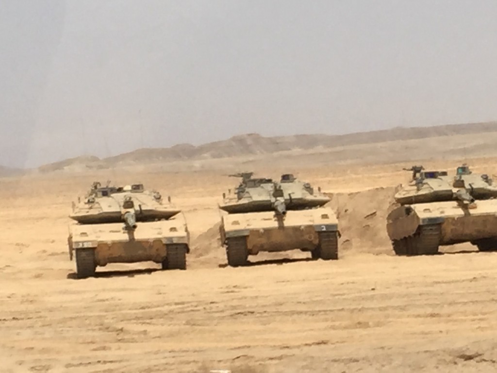 Merkava tanks